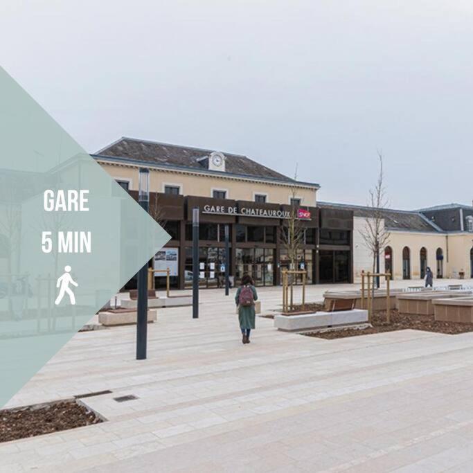 Châteauroux Le Voltaire • Proche Gare • Moderneヴィラ エクステリア 写真